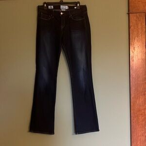 Lucky brand white oak cone denim distressed Lolita bootcut jeans size 8/ 29W